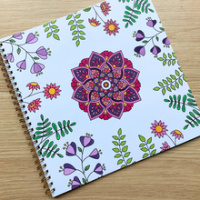 Load image into Gallery viewer, "Mindful Mandalas" Adult Coloring Book