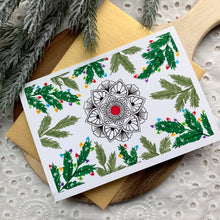 Load image into Gallery viewer, Set of 12 Christmas Tree Light Greeting Cards