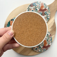 Load image into Gallery viewer, Foxes and Ferns Ceramic Coasters (Set of 4)