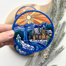 Load image into Gallery viewer, Cabin by the Creek Ceramic Coasters (Set of 4)