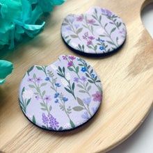 Load image into Gallery viewer, Lavender Meadows Car Coasters (Set of 2)