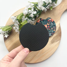 Load image into Gallery viewer, Midnight Fox and Flora Car Coasters (Set of 2)