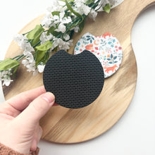 Load image into Gallery viewer, Fox and Flora Car Coasters (Set of 2)