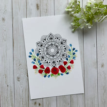 Load image into Gallery viewer, Poppies Mandala