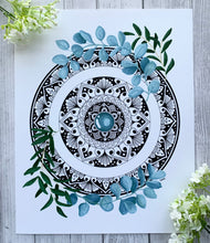 Load image into Gallery viewer, Eucalyptus Mandala