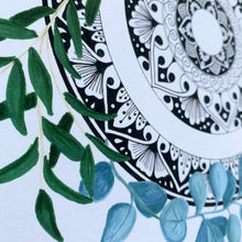 Load image into Gallery viewer, Eucalyptus Mandala