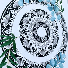 Load image into Gallery viewer, Eucalyptus Mandala