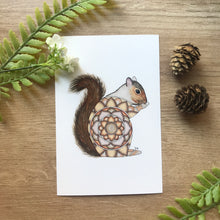 Load image into Gallery viewer, Mandala Squirrel