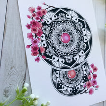 Load image into Gallery viewer, Cherry Blossom Mandala