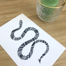 Load image into Gallery viewer, Mandala Snake