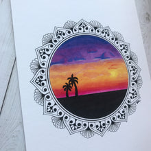Load image into Gallery viewer, Sunset Mandala