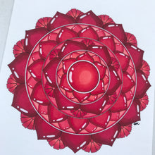 Load image into Gallery viewer, Ruby Mandala (July)