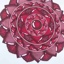 Load image into Gallery viewer, Garnet Mandala (January)