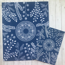 Load image into Gallery viewer, Navy Blue Ivy Mandala