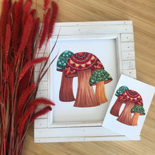 Load image into Gallery viewer, Mandala Mushrooms