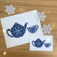 Load image into Gallery viewer, Mandala Teapot and Tea Cup