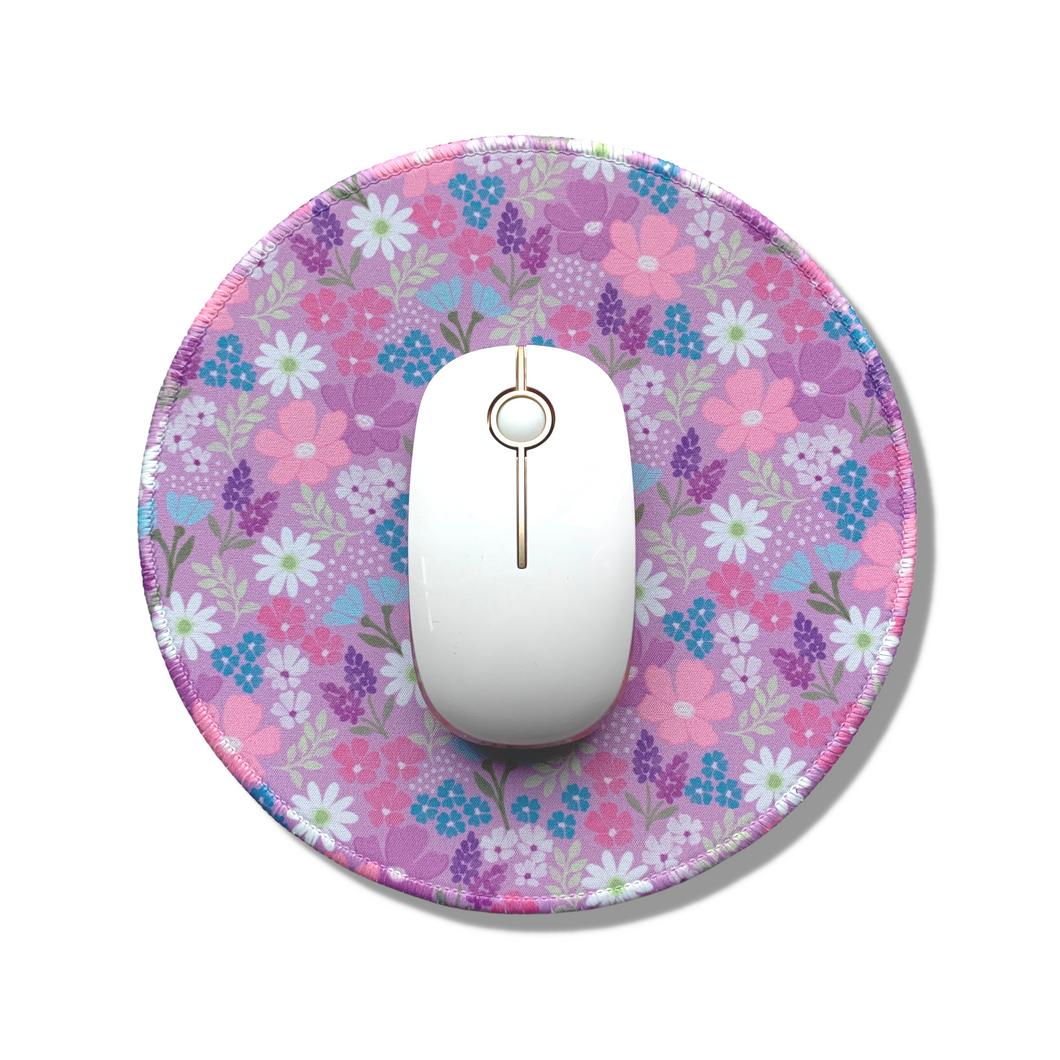 Lilac Ditsy Mousepad