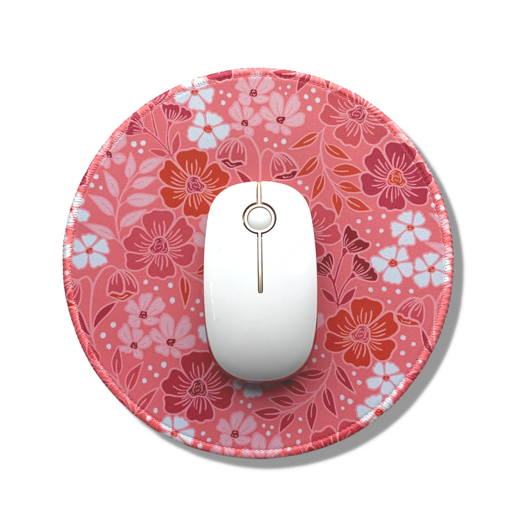 Pink Cherry Blossom Mousepad