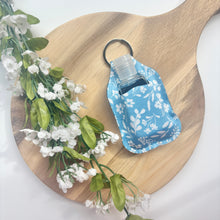 Load image into Gallery viewer, Blue Wildflowers Hand Sanitizer Holder
