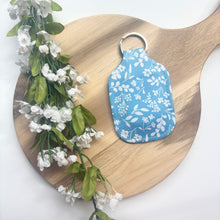 Load image into Gallery viewer, Blue Wildflowers Hand Sanitizer Holder
