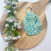 Load image into Gallery viewer, Aqua Meadows Hand Sanitizer Holder
