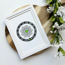 Load image into Gallery viewer, Celtic Claddagh Mandala Print
