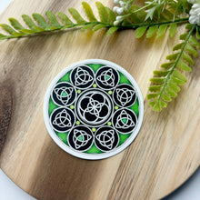 Load image into Gallery viewer, Celtic Trinity Knot Mandala Sticker
