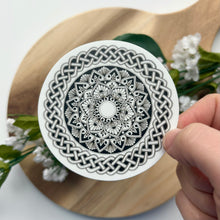 Load image into Gallery viewer, Celtic Knot Mandala Sticker
