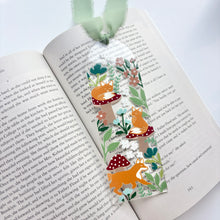 Load image into Gallery viewer, Foxes and Ferns Acrylic Bookmark

