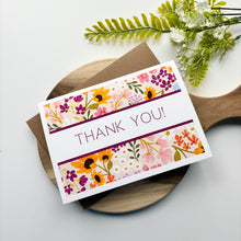 Load image into Gallery viewer, Sunflower Sunrise Thank You Card
