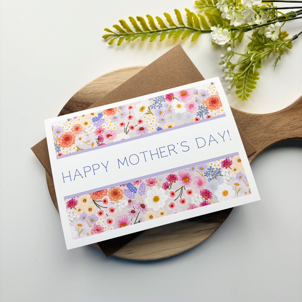 Wildflower Bouquet Mother's Day Card