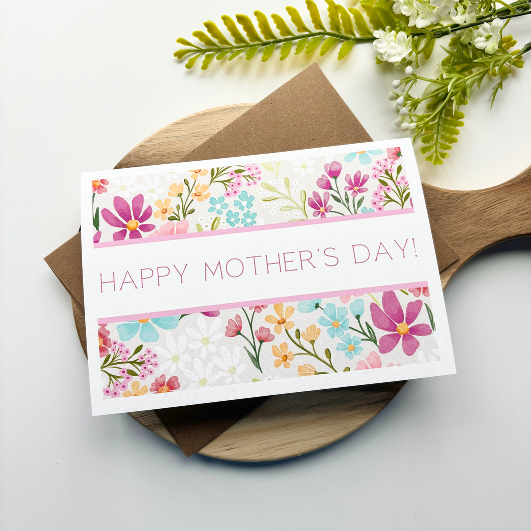 Spring Garden Mother's Day Card