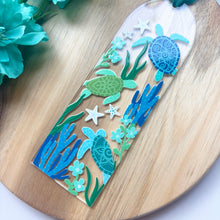 Load image into Gallery viewer, Sea Turtle Acrylic Bookmark

