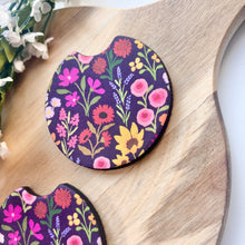 Load image into Gallery viewer, Autumn Bouquet Car Coasters (Set of 2)
