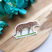 Load image into Gallery viewer, Mandala Jaguar Sticker
