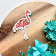 Load image into Gallery viewer, Mandala Flamingo Sticker
