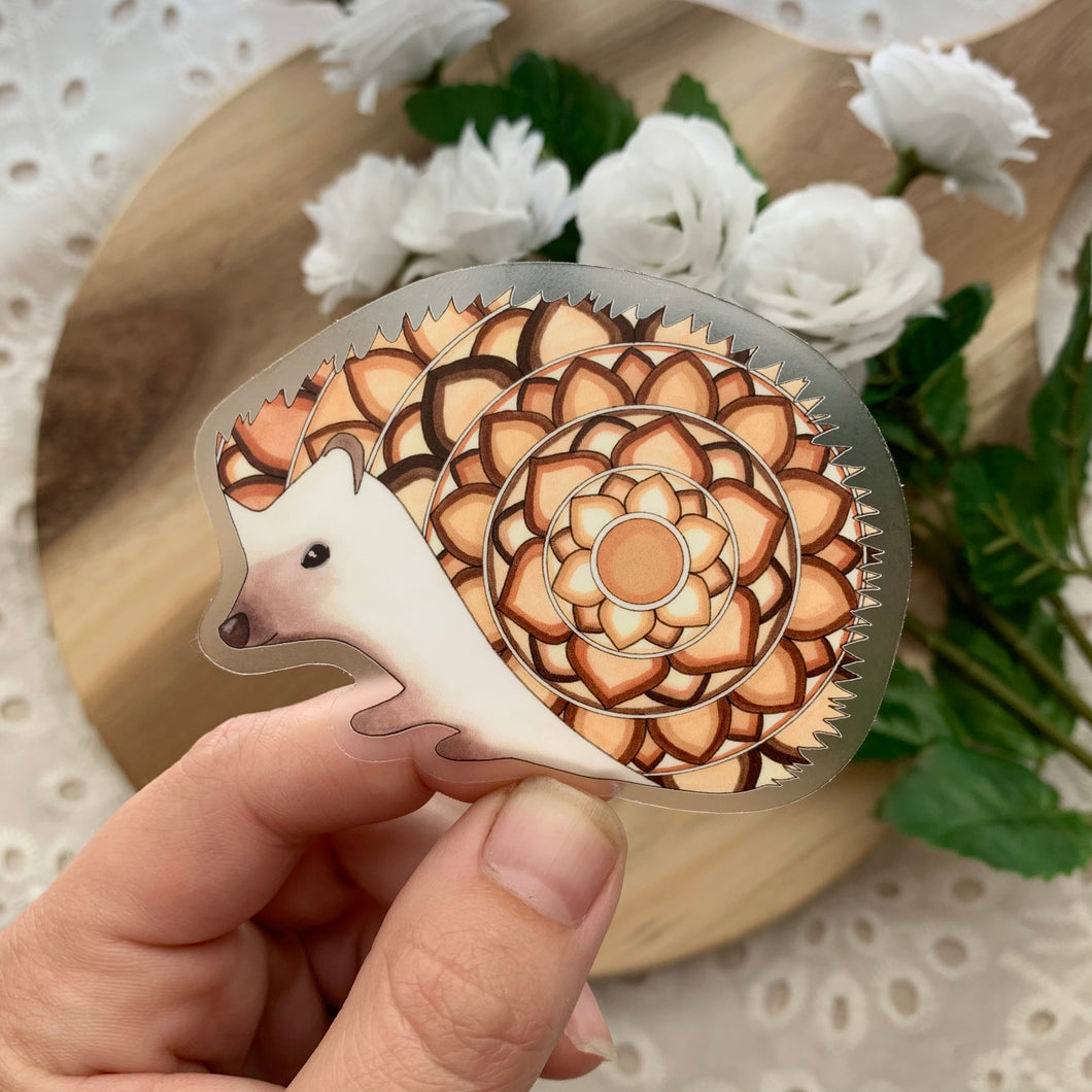 Mandala Hedgehog Sticker