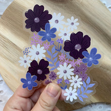 Load image into Gallery viewer, Plum Floral Sticker
