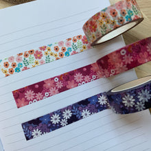Load image into Gallery viewer, Plum Floral Washi Tape
