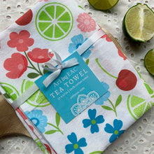 Load image into Gallery viewer, Cherry and Lime Tea Towel
