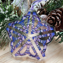 Load image into Gallery viewer, Sparkly Rochester Flower City Ornament
