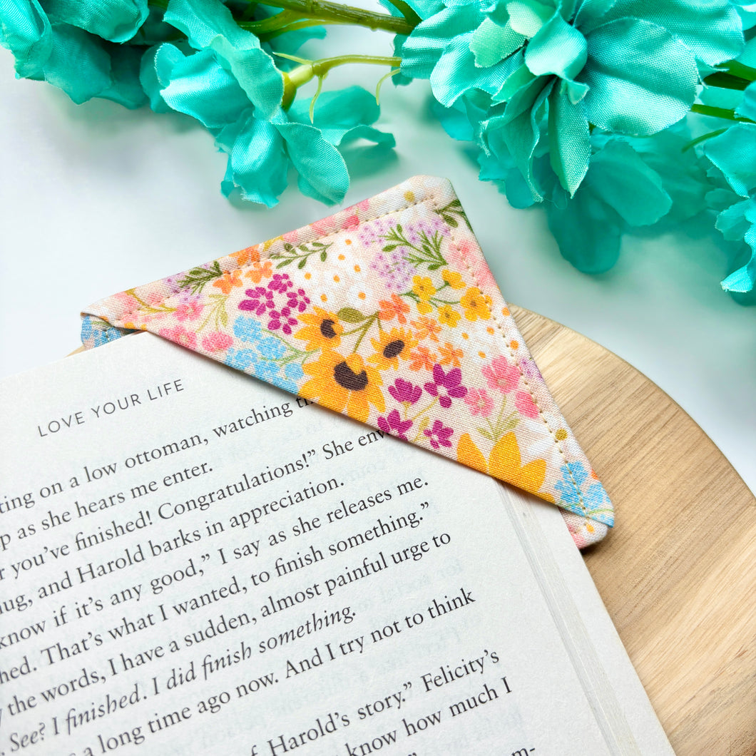 Sunflower Sunrise Corner Bookmark