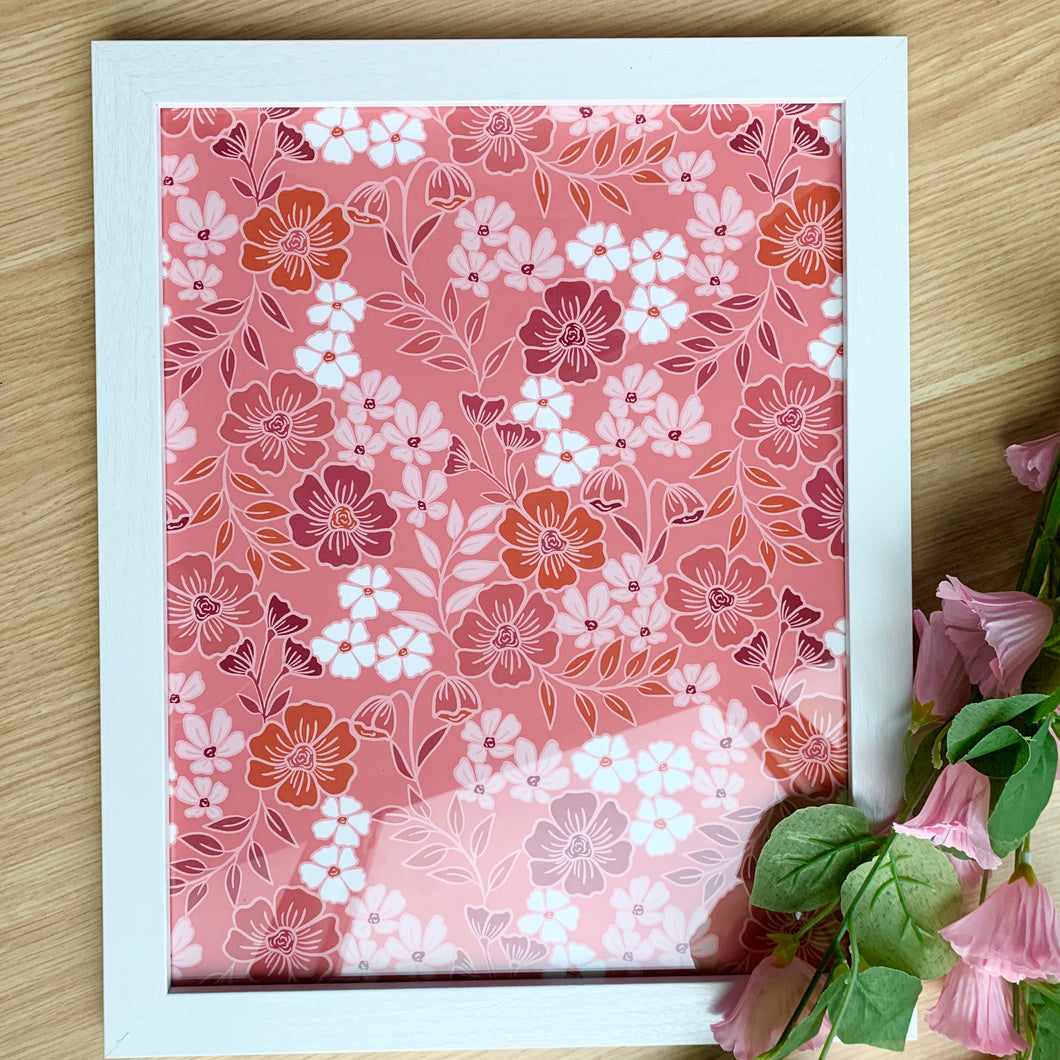 11x14 Pink Cherry Blossom Print