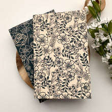 Load image into Gallery viewer, 5x8 Ivory Floral Notebook
