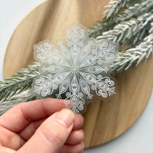 Load image into Gallery viewer, Frosty Snowflake Sticker
