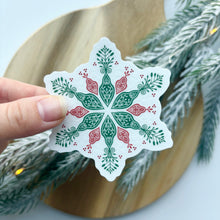 Load image into Gallery viewer, Christmas Snowflake Sticker
