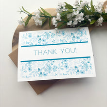 Load image into Gallery viewer, Set of 12 Butterfly Garden Thank You Cards
