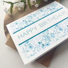 Load image into Gallery viewer, Butterfly Garden Happy Birthday Card
