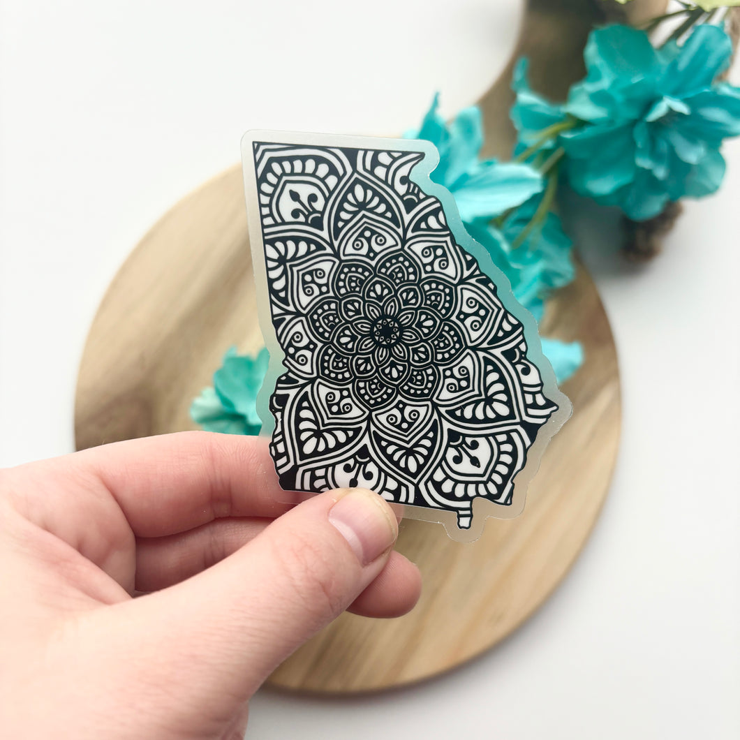 Georgia Mandala Sticker