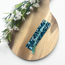 Load image into Gallery viewer, Midnight Butterfly Garden Mini Metal Bookmark
